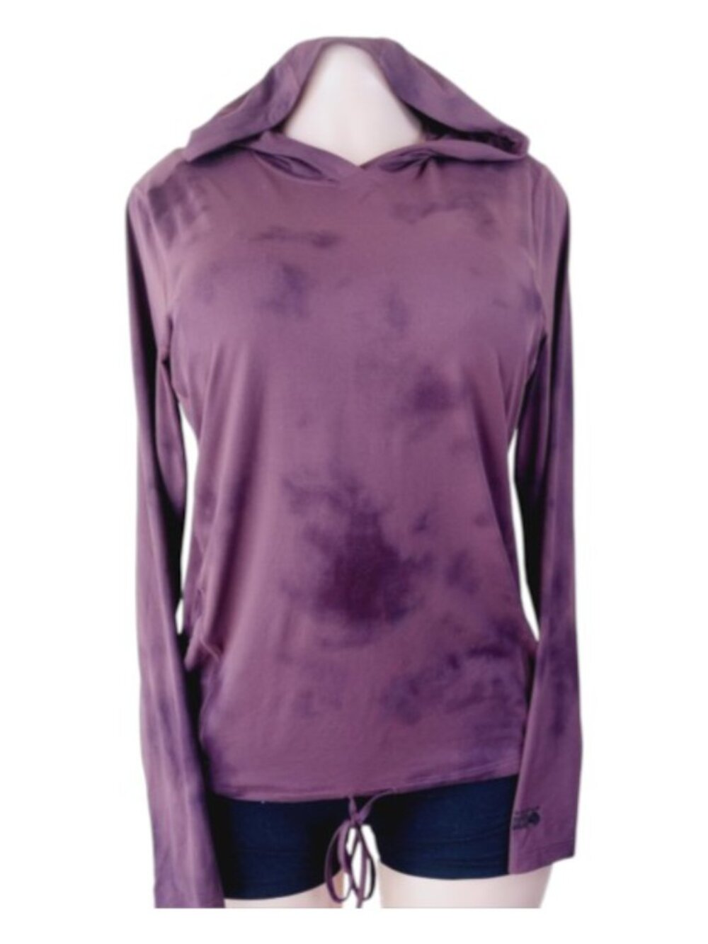 Mountain Hardwear Women's Purple Crater Lake Long Sleeve Hoodie Size M